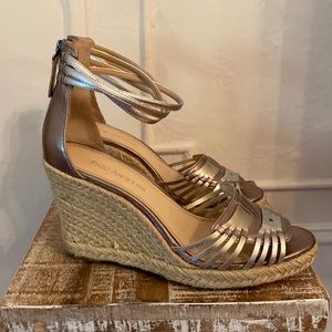 Enzo Angiolini Metallic Wedges